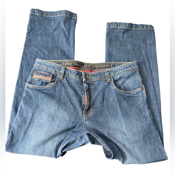 prAna mens Stretch Breathe Jeans - Men's 36W 34L EUC A409 - Picture 3 of 12